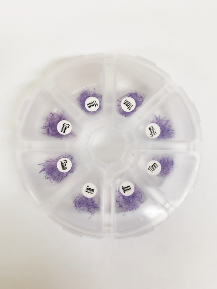 5D Mixed Violett Wimpern - Lashes – Bild 2